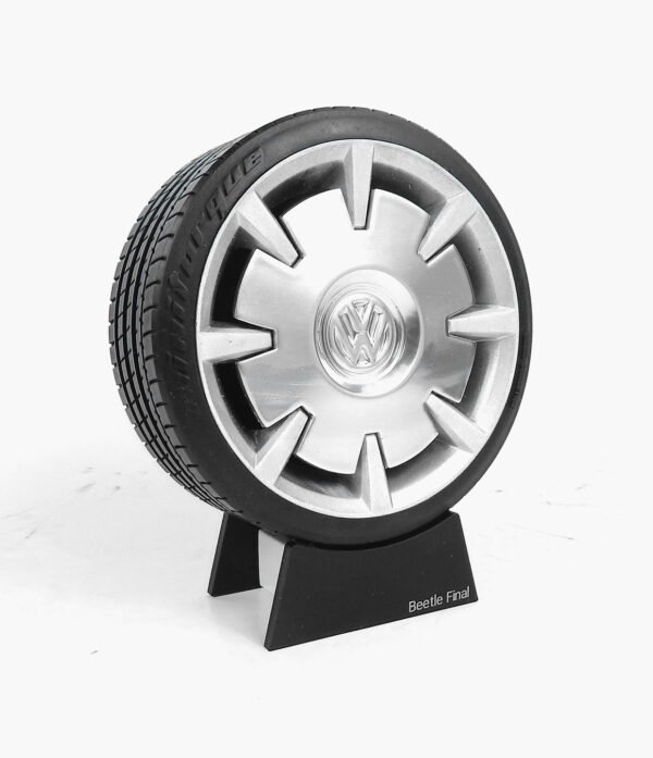 RODA BEETLE FINAL 02 Miniatura Roda VW Fusca Edição Final Minitorque Com Pneu 10cm