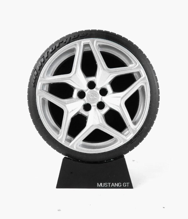 Miniatura Roda Mustang GT Minitorque Com Pneu 10cm