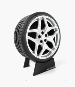 Miniatura Roda Mustang GT Minitorque Com Pneu 10cm