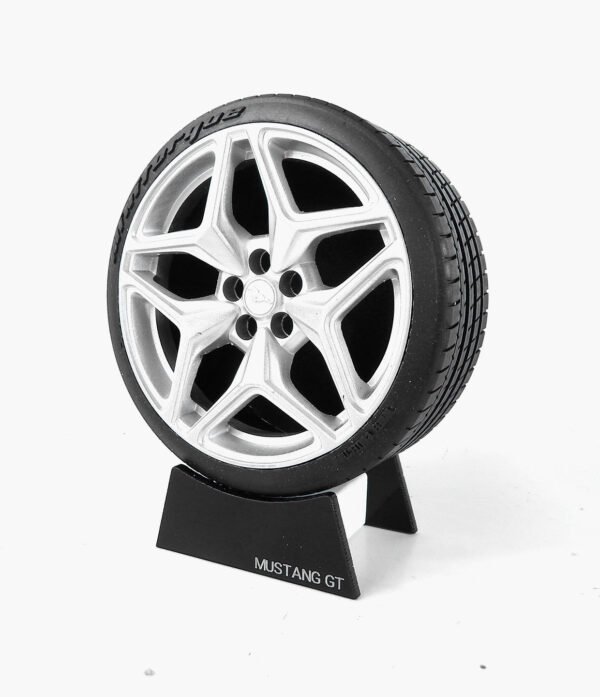 Miniatura Roda Mustang GT Minitorque Com Pneu 10cm