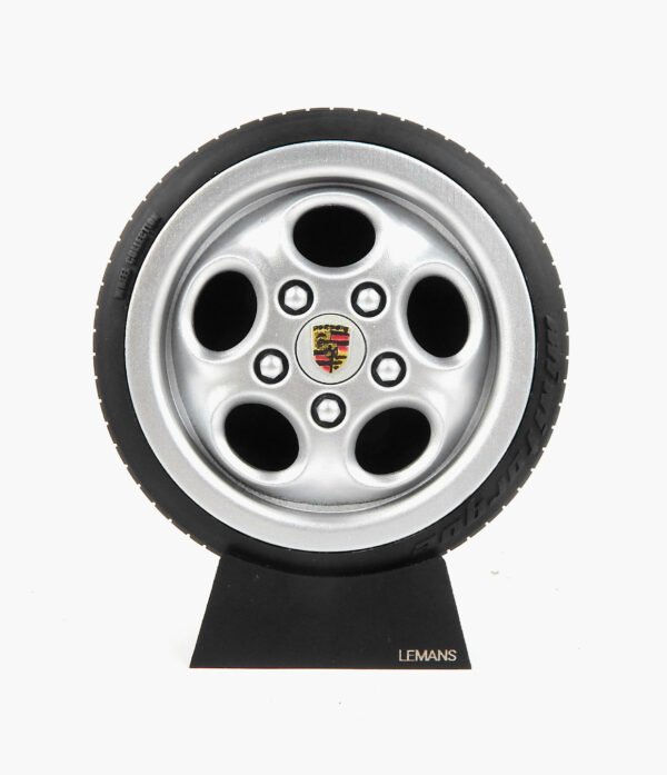 Miniatura Roda Lemans Porsche Minitorque Com Pneu 10cm