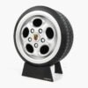 Miniatura Roda Lemans Porsche Minitorque Com Pneu 10cm