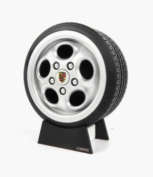 Miniatura Roda Lemans Porsche Minitorque Com Pneu 10cm