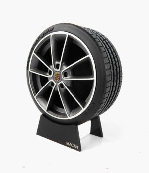 Miniatura Roda Porsche Macan Minitorque Com Pneu 10cm