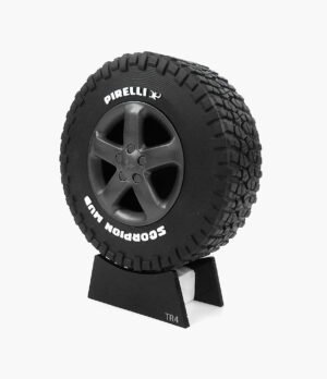 Miniatura Roda Off-Road Mitsubishi TR4 Minitorque  Com Pneu 10cm