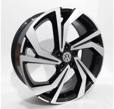 Miniatura Roda Jetta GLI 100mm Com Suporte (EM PRODUÇÃO)