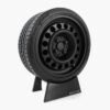 Miniatura Roda Boca De Fogão VW Minitorque Com Pneu 10cm