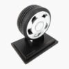 Miniatura Roda Orbital Minitorque Com Pneu 10cm E Expositor Acrílico