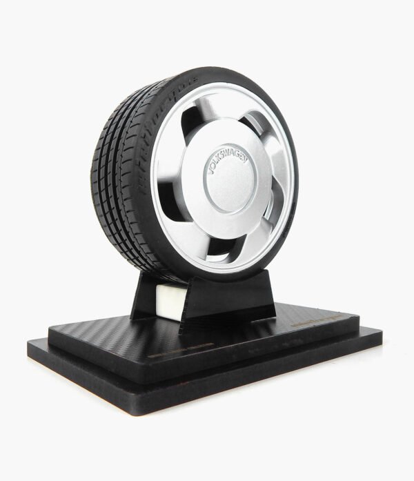 Miniatura Roda Orbital Minitorque Com Pneu 10cm E Expositor Acrílico