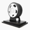 Miniatura Roda Orbital Minitorque Com Pneu 10cm E Expositor Acrílico