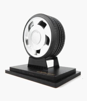 Miniatura Roda Orbital Minitorque Com Pneu 10cm E Expositor Acrílico