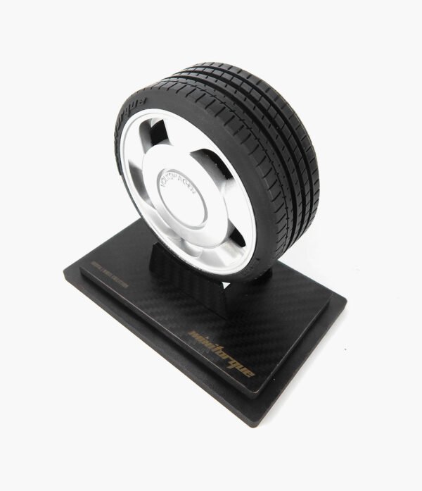 Miniatura Roda Orbital Minitorque Com Pneu 10cm E Expositor Acrílico