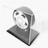 Miniatura Roda Orbital Minitorque Com Pneu 10cm E Expositor Acrílico