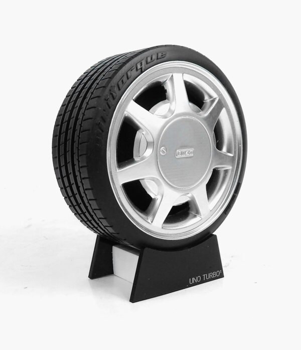 UNO TURBO 01 02 Miniatura Roda Uno Turbo¹ Minitorque Com Pneu 10cm