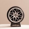 Miniatura Roda BRW 2080 Targa Minitorque Com Pneu 10cm