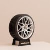 Miniatura Roda BRW 2080 Targa Minitorque Com Pneu 10cm