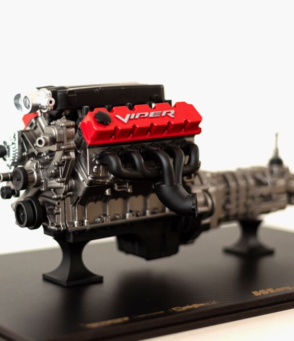 VIPER 150 C TRANSMISSÃO 04 Miniatura Motor Viper SRT-10 Com Transmissão Escala 1:5