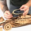 f1 mdf 09 Miniatura Carro Fórmula 1 Quebra-Cabeça 3D com 58cm de Comprimento MDF 6mm