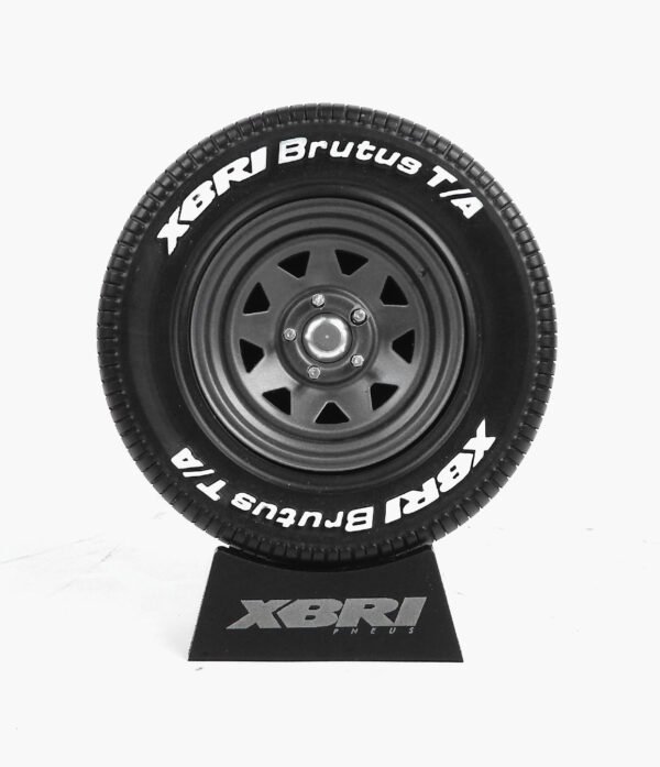 XBRI 01 Miniatura Roda com Pneu XBRI 10cm