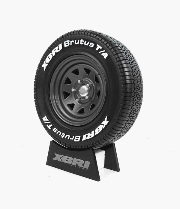 XBRI 02 Miniatura Roda com Pneu XBRI 10cm