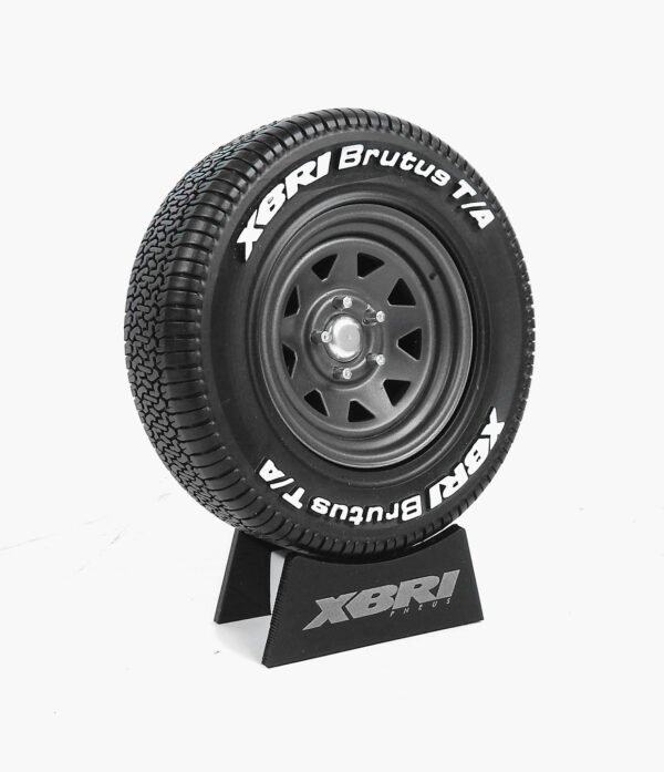 XBRI 03 Miniatura Roda com Pneu XBRI 10cm