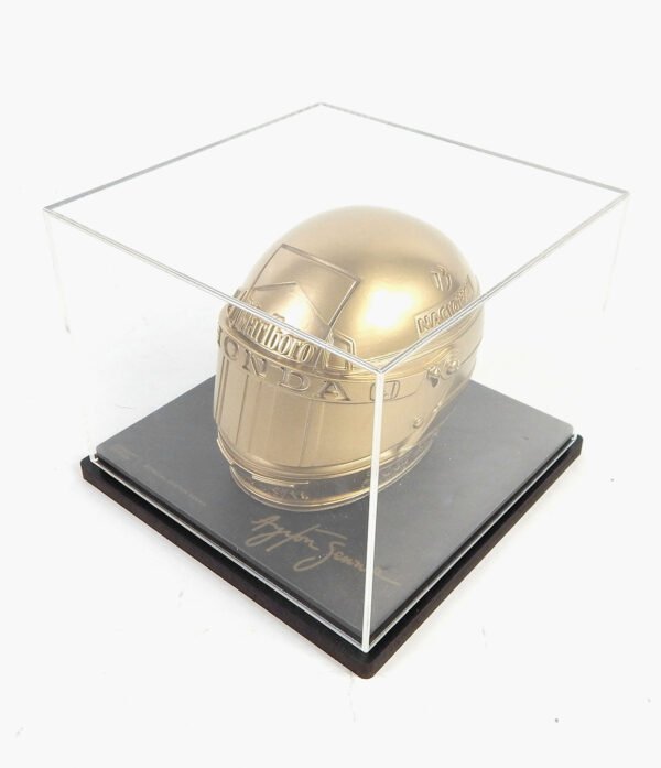 Miniatura Capacete Edição Especial com Expositor Acrílico