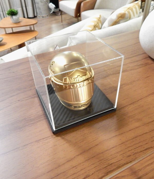 Miniatura Capacete Edição Especial com Expositor Acrílico