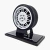Miniatura Roda BMW M3 1995 DS1 Minitorque Com Pneu 10cm e Expositor Acrílico