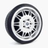 Miniatura Roda BMW M3 1995 DS1 Minitorque Com Pneu 10cm e Expositor Acrílico